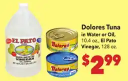 Vallarta Supermarkets Dolores Tuna offer