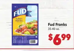 Vallarta Supermarkets Fud Franks offer