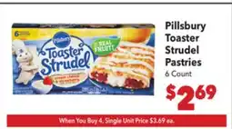 Vallarta Supermarkets Pillsbury Toaster Strudel Pastries offer