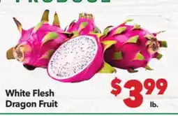 Vallarta Supermarkets White Flesh Dragon Fruit offer