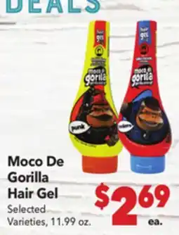 Vallarta Supermarkets Moco De Gorilla Hair Gel offer