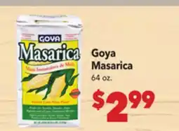 Vallarta Supermarkets Goya Masarica offer