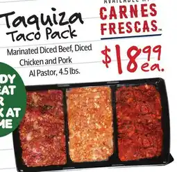 Vallarta Supermarkets Taquiza Taco Pack offer