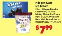 Vallarta Supermarkets HΓ€agen Dazs Ice Cream offer