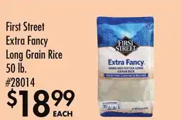Smart & Final First Street Extra Fancy Long Grain Rice offer