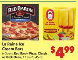Vallarta Supermarkets La Reina Ice Cream Bars offer