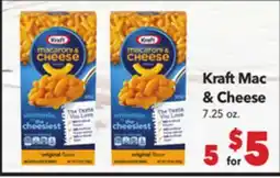 Vallarta Supermarkets Kraft Mac & Cheese offer