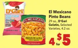 Vallarta Supermarkets El Mexicano Pinto Beans offer