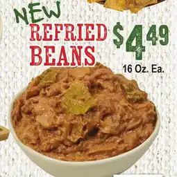 Vallarta Supermarkets REFRIED BEANS offer