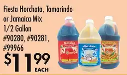 Smart & Final Fiesta Horchata, Tamarindo or Jamaica Mix offer