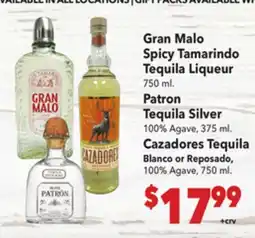 Vallarta Supermarkets Gran Malo Spicy Tamarindo Tequila Liqueur offer