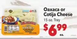 Vallarta Supermarkets Oaxaca or Cotija Cheese offer