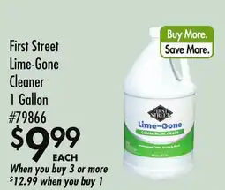 Smart & Final First Street Lime-Gone Cleaner offer