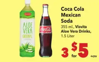 Vallarta Supermarkets Coca Cola Mexican Soda offer