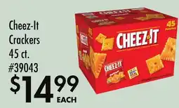 Smart & Final Cheez-It Crackers offer