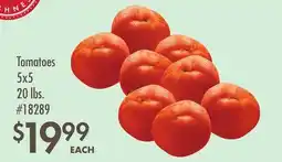 Smart & Final Tomatoes offer