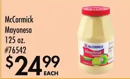 Smart & Final McCormick Mayonesa offer