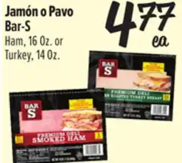 El Super Ham, 16 Oz. or Turkey, 14 Oz offer