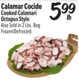 El Super Cooked Calamari Octopus Style offer