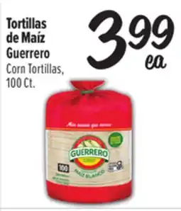 El Super Guerrero Corn Tortillas offer