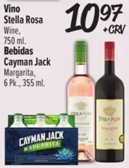 El Super Stella Rosa Wine, 750 ml. or Cayman Jack Margarita, 6 Pk. 355 ml offer