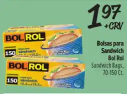 El Super Bol Rol Sandwich Bags offer