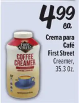 El Super First Street Creamer offer