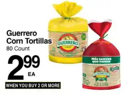 Superior Grocers Guerrero Corn Tortillas offer