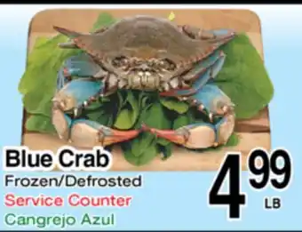 Superior Grocers Blue Crab offer