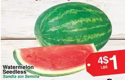 Superior Grocers Watermelon Seedless offer