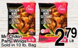Superior Grocers Mr. Chikin Party Wings offer