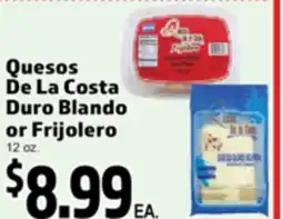 Superior Grocers Quesos De La Costa Duro Blando or Frijolero offer