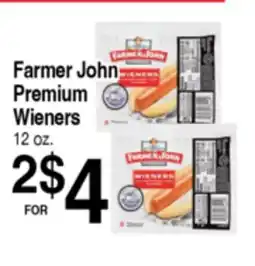 Superior Grocers Farmer John Premium Wieners offer
