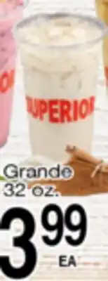 Superior Grocers Agua Frescas offer