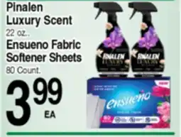 Superior Grocers Pinalen Luxury Scent, Ensueno Fabric Softener Sheets offer