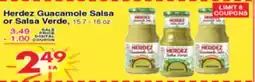 Superior Grocers Herdez Guacamole Salsa or Salsa Verde offer