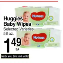 Superior Grocers Huggies Baby Wipes offer