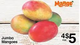 Superior Grocers Jumbo Mangoes offer