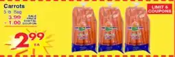 Superior Grocers Carrots offer
