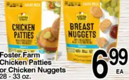 Superior Grocers Foster Farm Chicken Patties or Chicken Nuggets offer