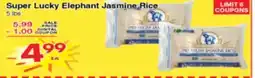 Superior Grocers Super Lucky Elephant Jasmine Rice offer