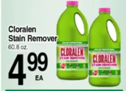 Superior Grocers Cloralen Stain Remover offer