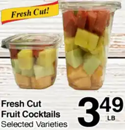 Superior Grocers Fresh Cut Fruit Cocktails offer