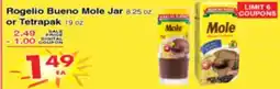 Superior Grocers Rogelio Bueno Mole Jar or Tetrapak offer