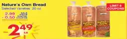 Superior Grocers Nature's Own Bread offer