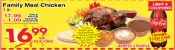 Superior Grocers Family Meal Chicken offer
