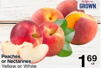 Superior Grocers Peaches or Nectarines offer