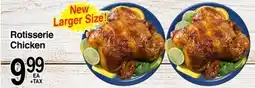 Superior Grocers Rotisserie Chicken offer