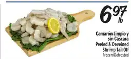 El Super Fresh Peeled & Deveined Shrimp Tail Off offer