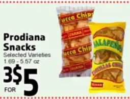 Superior Grocers Prodiana Snacks offer
